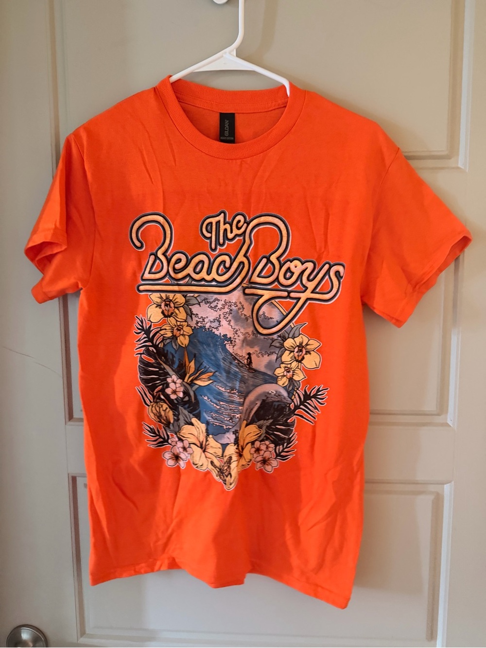 Orange Graphic Kids T-Shirt